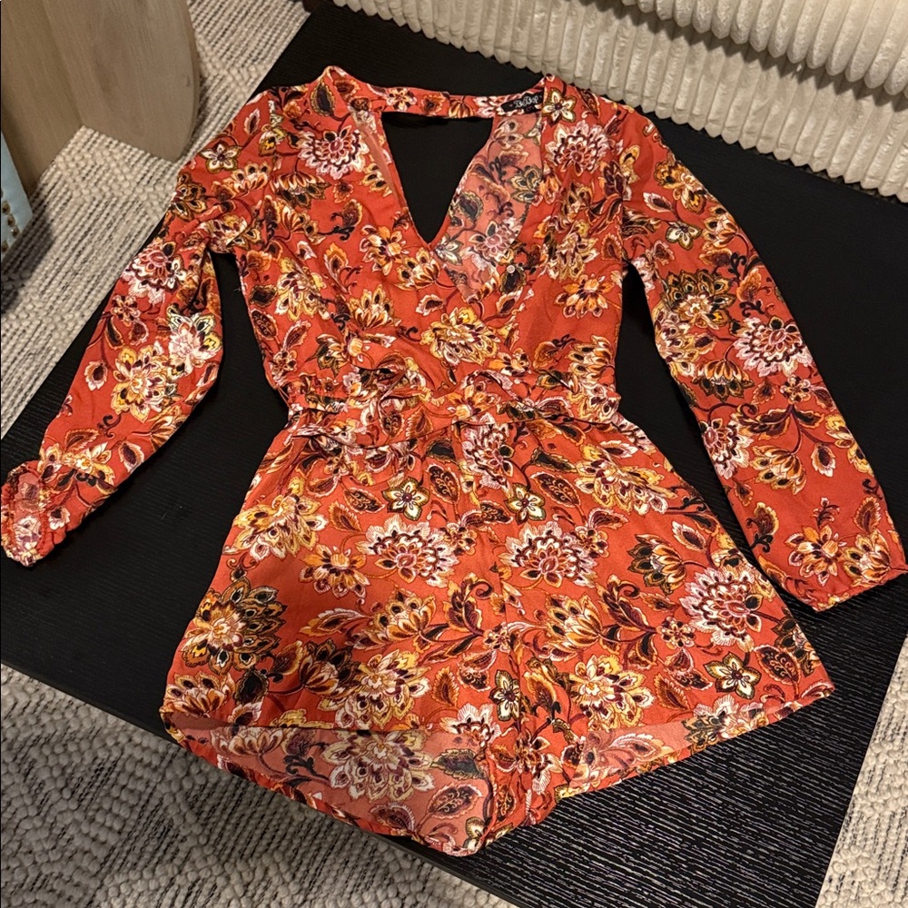 BeBop Autumn Floral Top